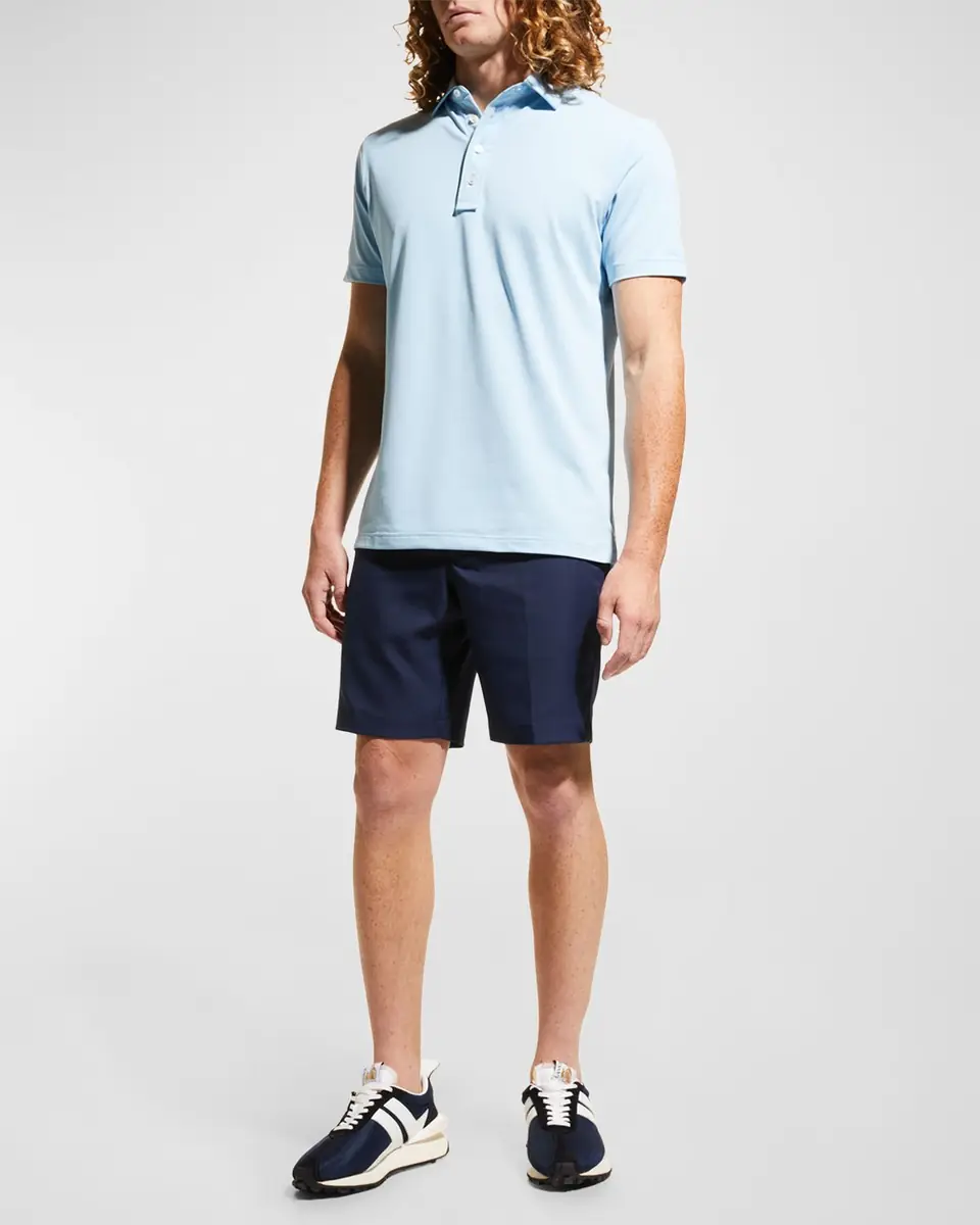 Peter Millar Men's Salem High Drape Performance Shorts | Thumbnail 2 Peter Millar Men's Salem High Drape Performance Shorts | Thumbnail 2