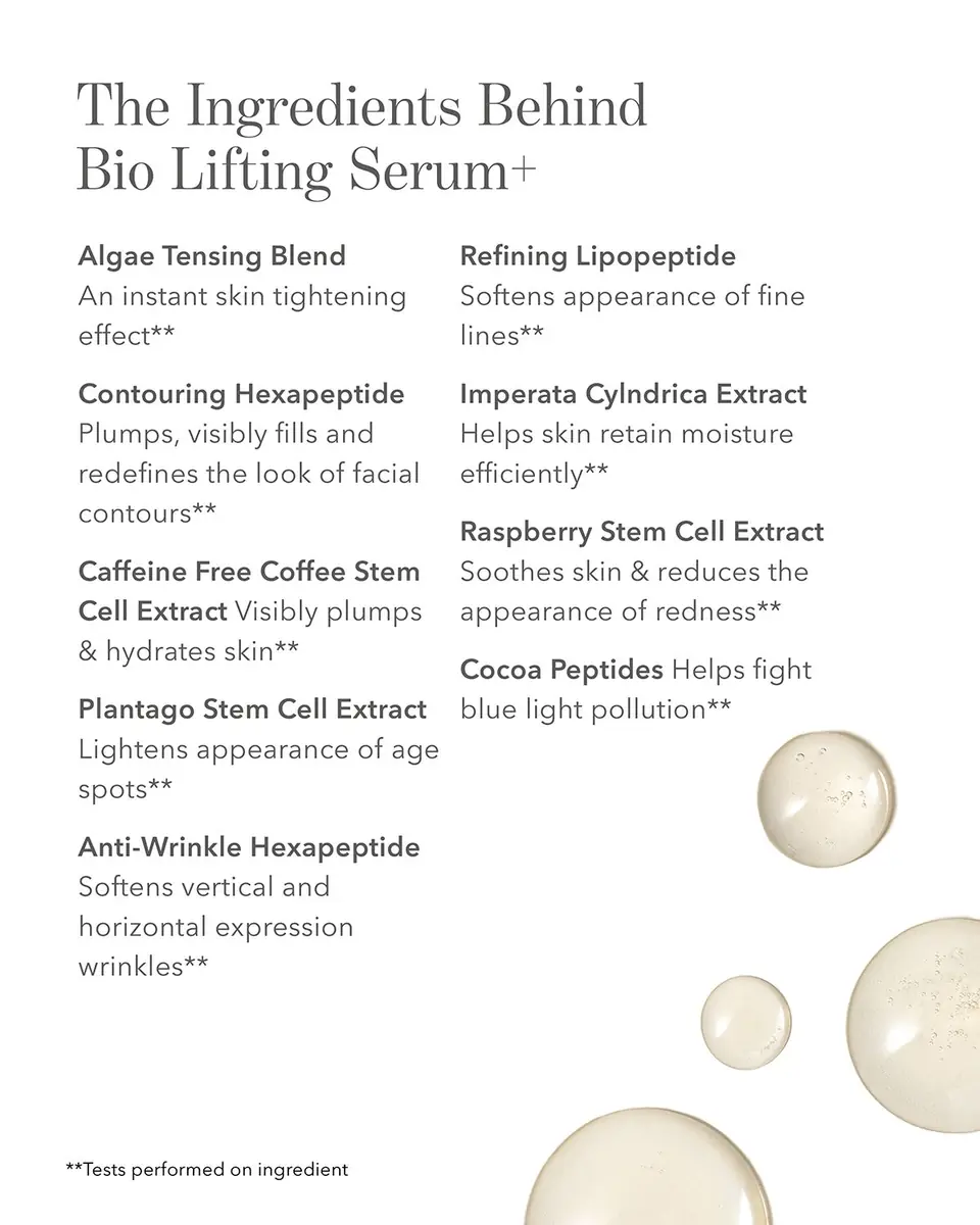 CHANTECAILLE Bio Lifting Serum + | Thumbnail 4 CHANTECAILLE Bio Lifting Serum + | Thumbnail 4