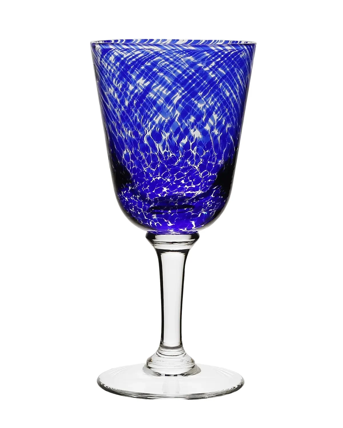 William Yeoward Crystal Vanessa Glass Water Goblet, Blue