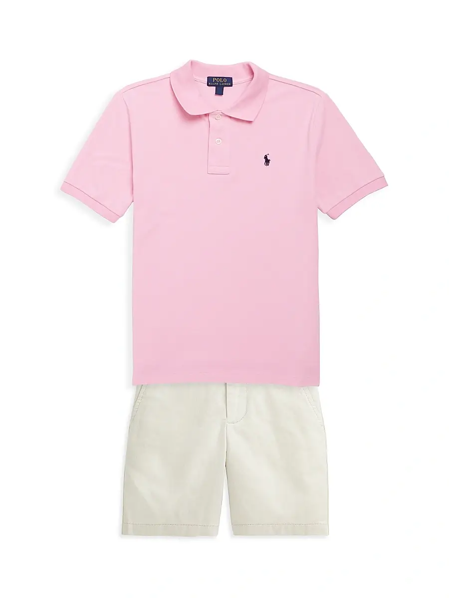 Polo Ralph Lauren Boy's Little Boy's & Boy's Classic Mesh Knit Polo | Thumbnail 2