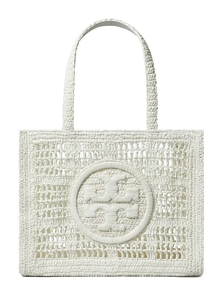 Women's Small Ella Crochet Straw Tote Bag Women's Small Ella Crochet Straw Tote Bag