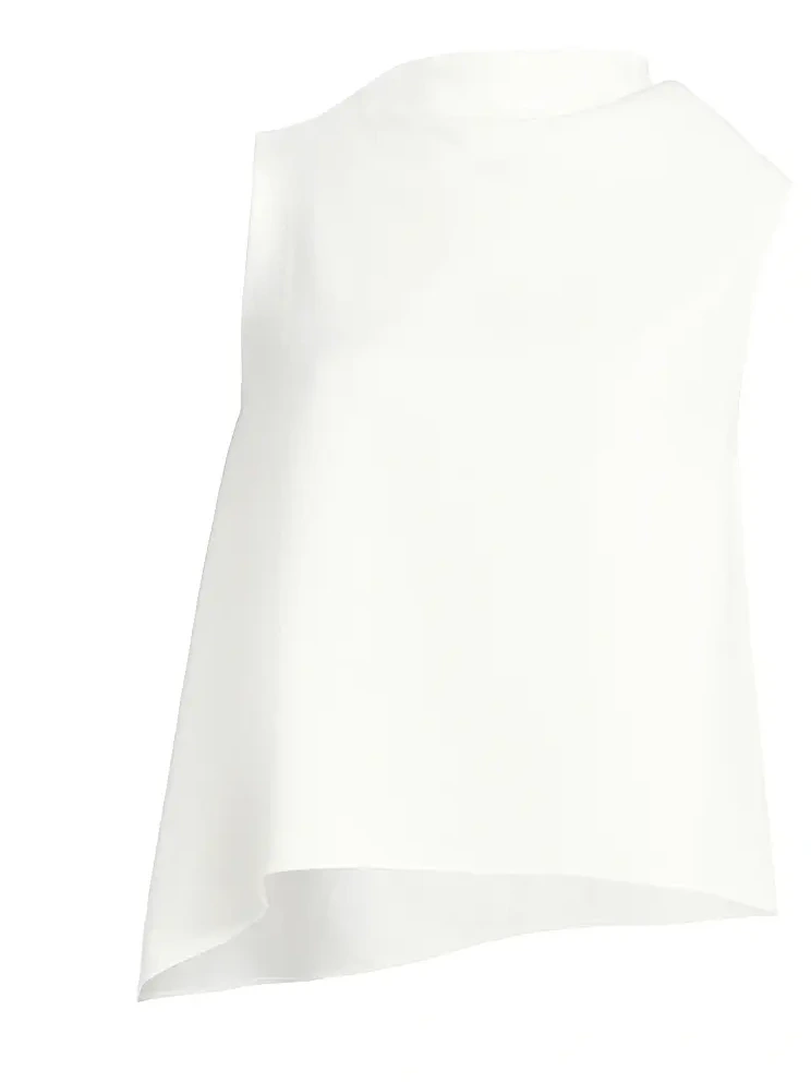 Women's Draped Asymmetric A-Line Top Women's Draped Asymmetric A-Line Top