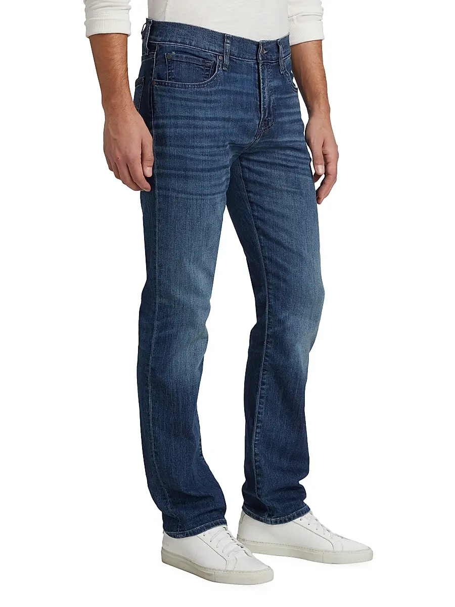 7 For All Mankind Men's Stretch Straight-Leg Jeans | Thumbnail 4 7 For All Mankind Men's Stretch Straight-Leg Jeans | Thumbnail 4