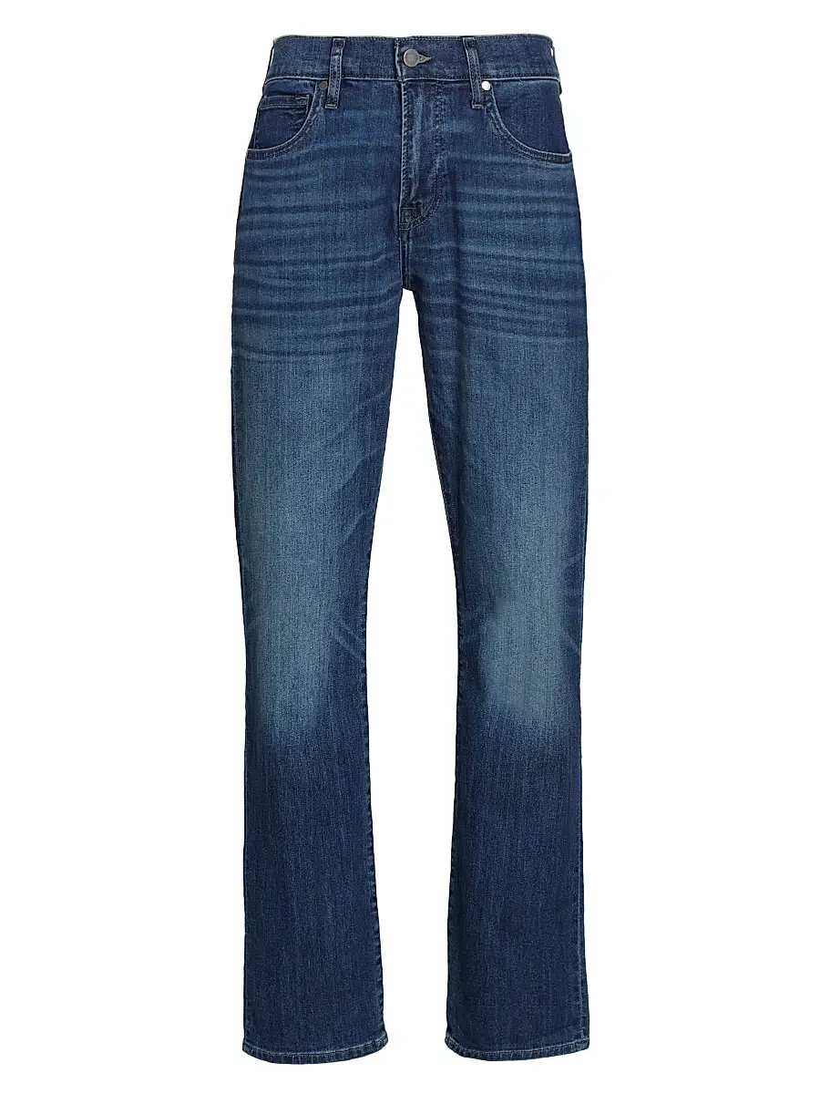 7 For All Mankind Men's Stretch Straight-Leg Jeans | Image 1 7 For All Mankind Men's Stretch Straight-Leg Jeans | Image 1