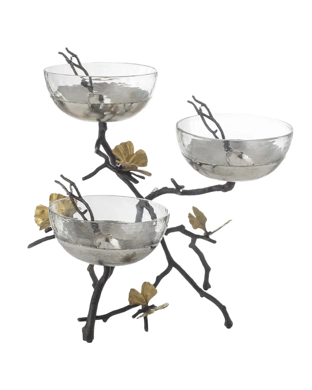 Michael Aram Butterfly Ginkgo Triple Bowl Set