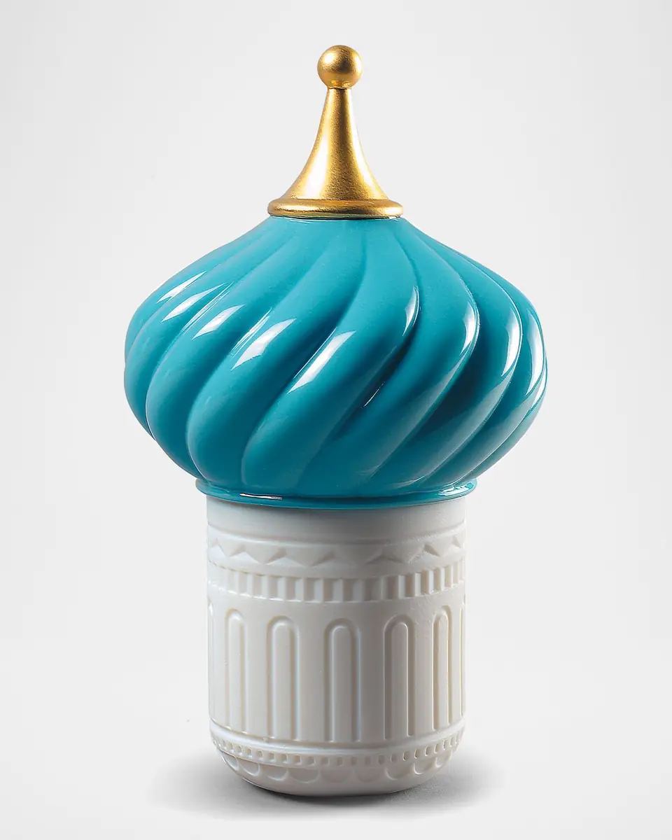 Lladro Turquoise Spire 1001 Lights Candle | Thumbnail 2 Lladro Turquoise Spire 1001 Lights Candle | Thumbnail 2