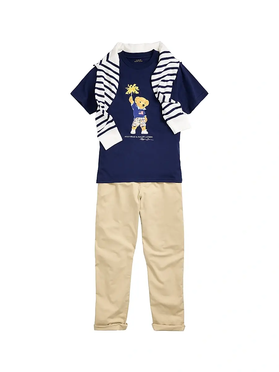 Polo Ralph Lauren Boy's Litttle Boy's & Boy's Stretch Twill Prepster Pants | Thumbnail 2