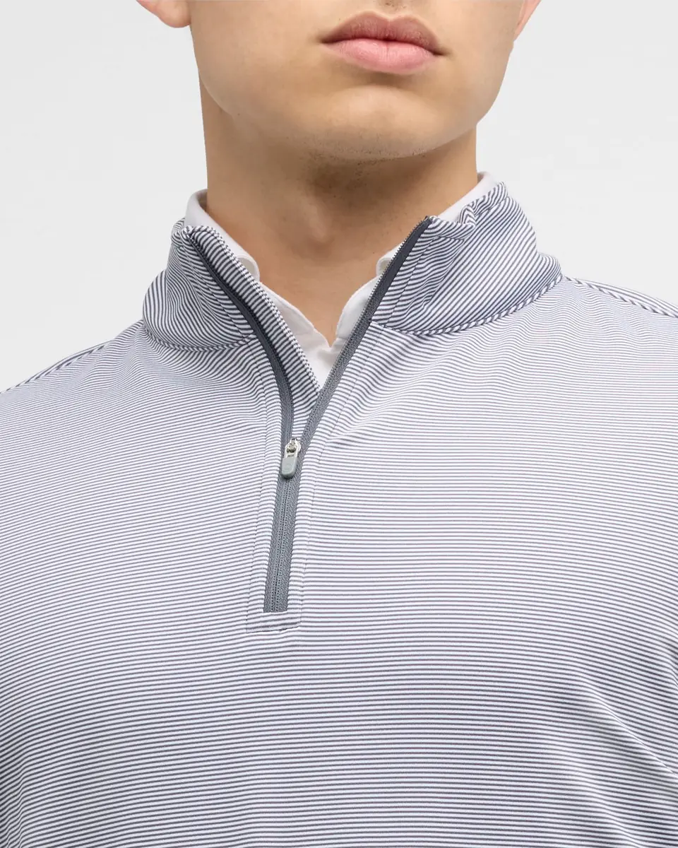 Peter Millar Men's Perth Micro-Stripe Half-Zip Sweater | Thumbnail 5 Peter Millar Men's Perth Micro-Stripe Half-Zip Sweater | Thumbnail 5