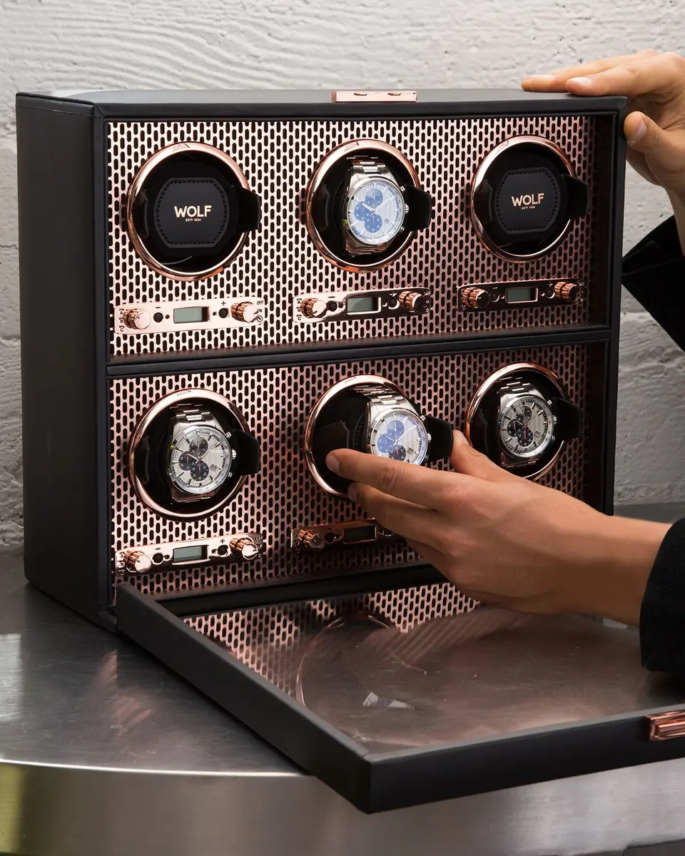 Wolf Axis 6-Piece Watch Winder | Thumbnail 5 Wolf Axis 6-Piece Watch Winder | Thumbnail 5