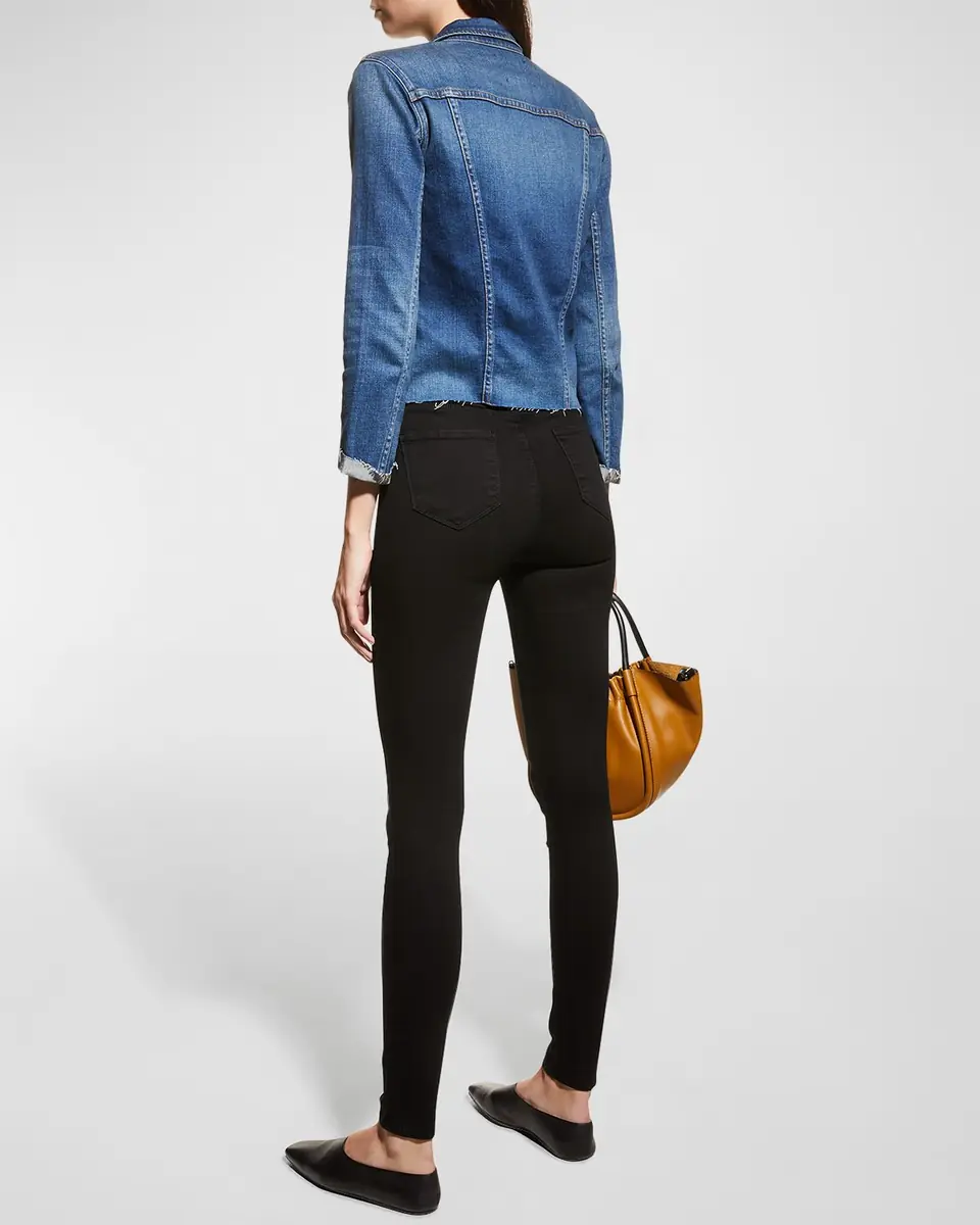 L'Agence Marguerite High-Rise Skinny Jeans | Thumbnail 4 L'Agence Marguerite High-Rise Skinny Jeans | Thumbnail 4