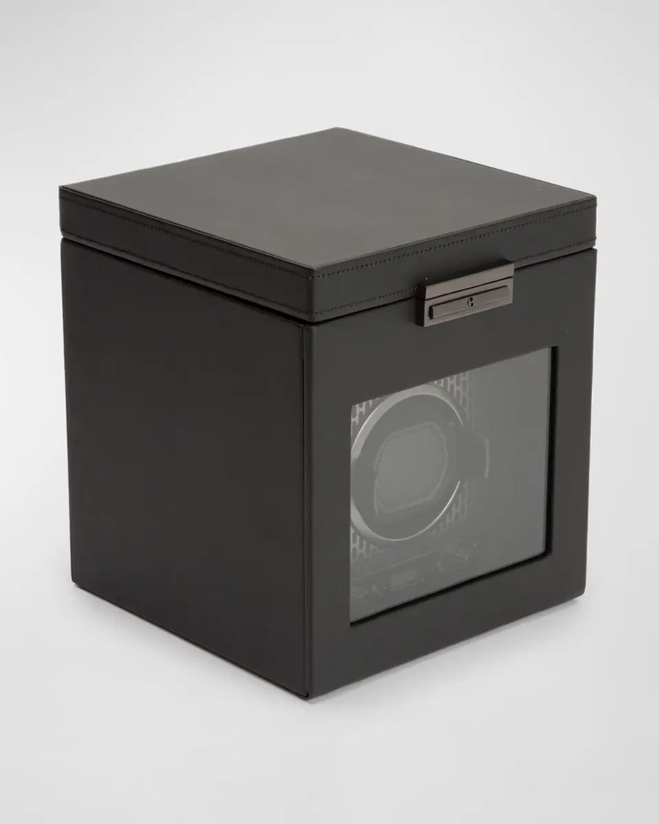 Wolf Axis Single Watch Winder with Storage | Thumbnail 2 Wolf Axis Single Watch Winder with Storage | Thumbnail 2