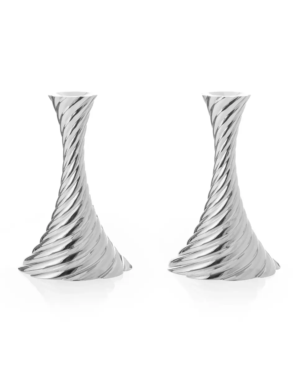 Michael Aram Twist Candleholders, Set of 2 | Thumbnail 2