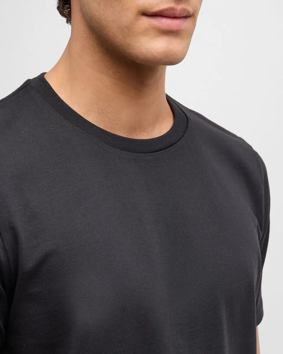 Frame Men's Heavyweight Cotton Crewneck Classic Fit T-Shirt | Thumbnail 7 Frame Men's Heavyweight Cotton Crewneck Classic Fit T-Shirt | Thumbnail 7