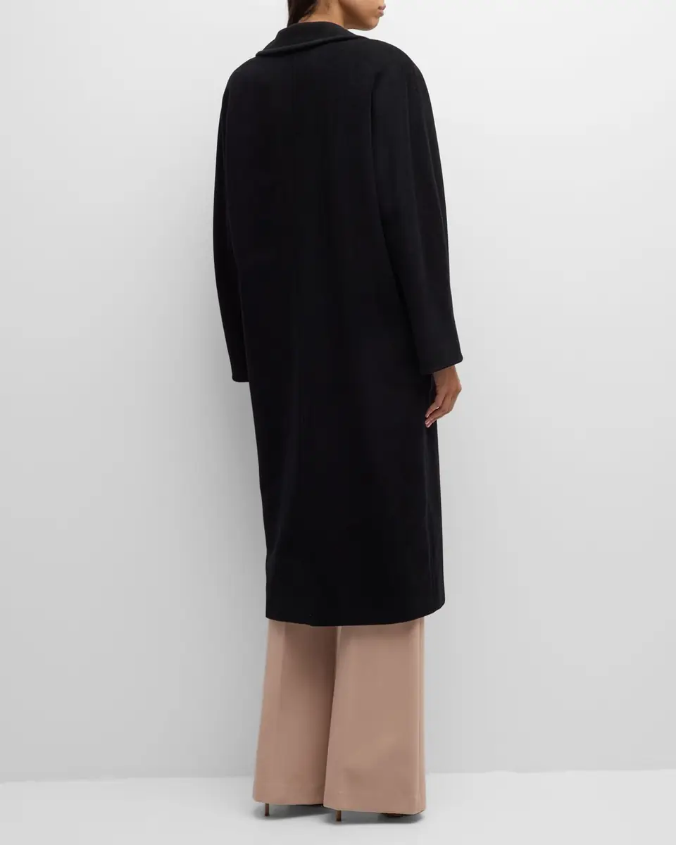 Max Mara Wool-Cashmere Belted Madame Coat | Thumbnail 6 Max Mara Wool-Cashmere Belted Madame Coat | Thumbnail 6