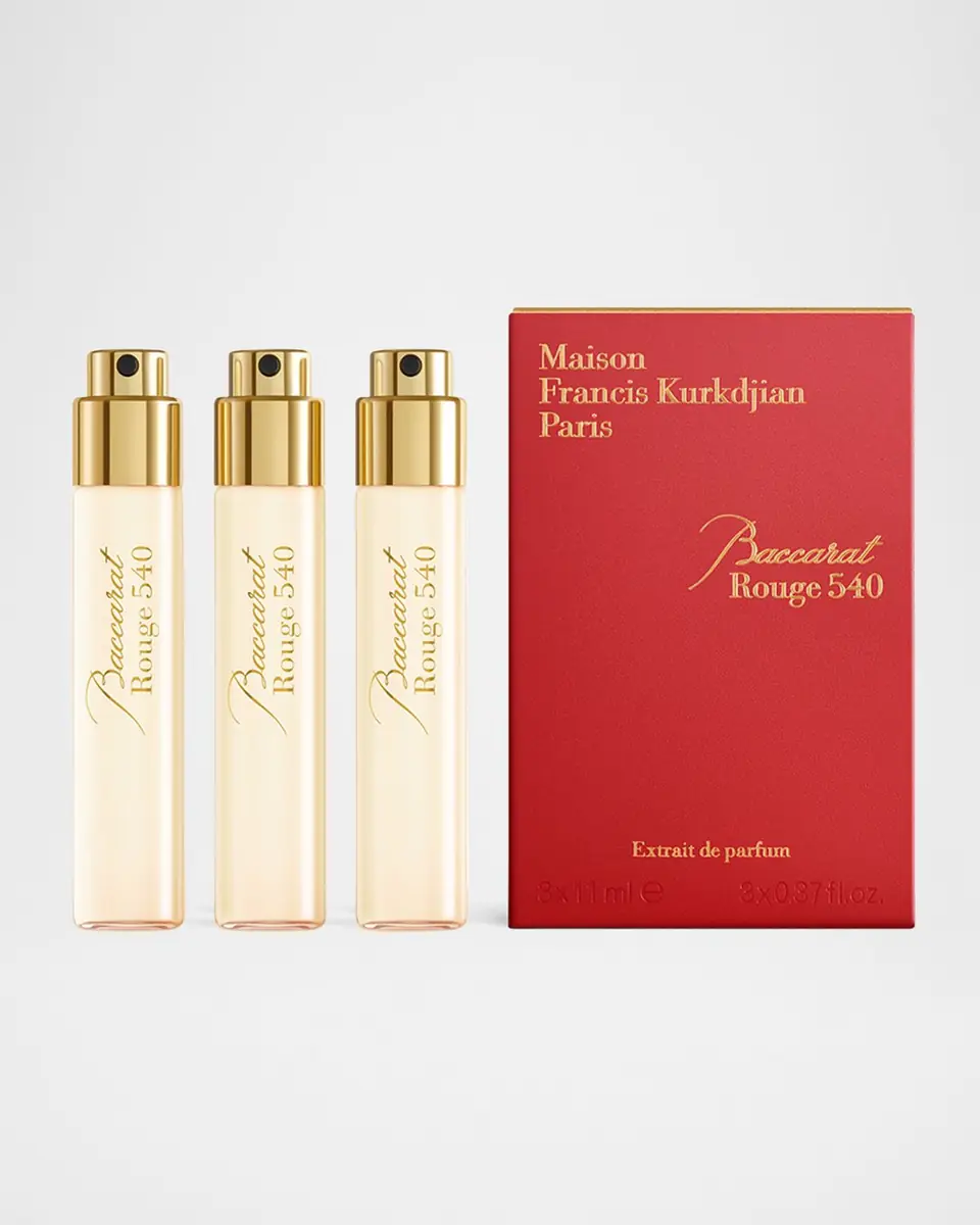Maison Francis Kurkdjian Baccarat Rouge 540 Extrait de Parfum Refills, 3 x 0.37 oz. | Thumbnail 2 Maison Francis Kurkdjian Baccarat Rouge 540 Extrait de Parfum Refills, 3 x 0.37 oz. | Thumbnail 2