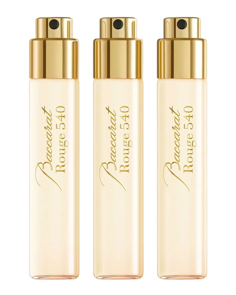 Maison Francis Kurkdjian Baccarat Rouge 540 Extrait de Parfum Refills, 3 x 0.37 oz.