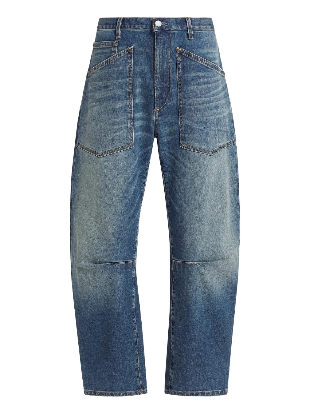 Nili Lotan Women's Shon Barrel Jeans