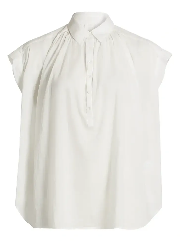 Women's Normandy Pleated Blouse Women's Normandy Pleated Blouse