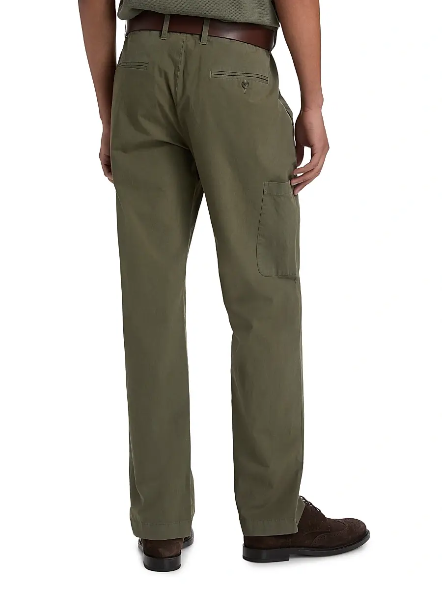 Vince Men's Owen Stretch-Cotton Straight-Leg Trousers | Thumbnail 5 Vince Men's Owen Stretch-Cotton Straight-Leg Trousers | Thumbnail 5