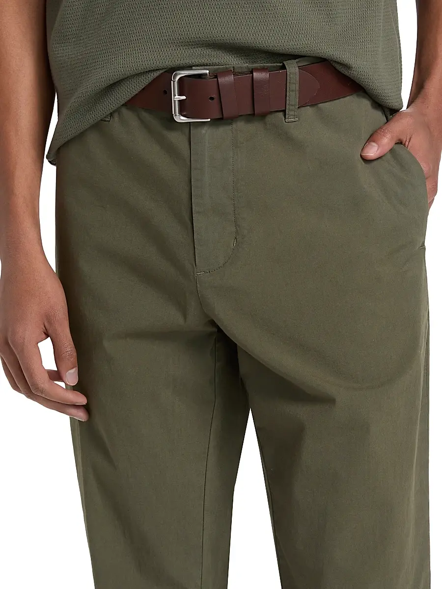 Vince Men's Owen Stretch-Cotton Straight-Leg Trousers | Thumbnail 6 Vince Men's Owen Stretch-Cotton Straight-Leg Trousers | Thumbnail 6