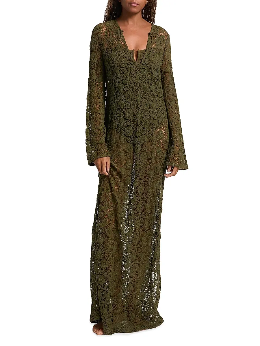 Nili Lotan Women's Della Lace Maxi Dress | Thumbnail 2 Nili Lotan Women's Della Lace Maxi Dress | Thumbnail 2