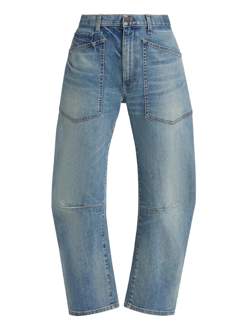 Nili Lotan Women's Shon Barrel Jeans