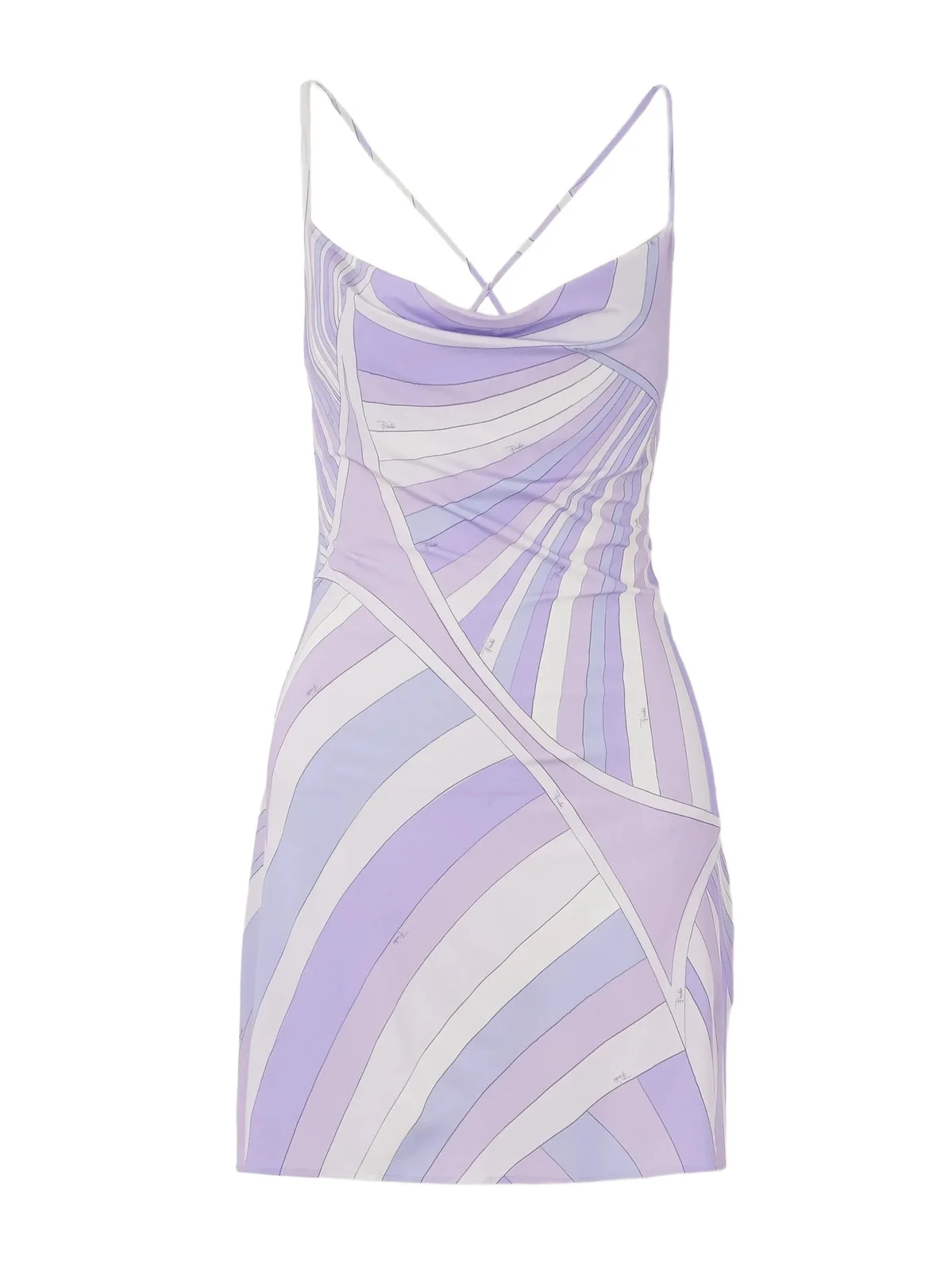 Printed Satin-jersey Mini Dress Printed Satin-jersey Mini Dress