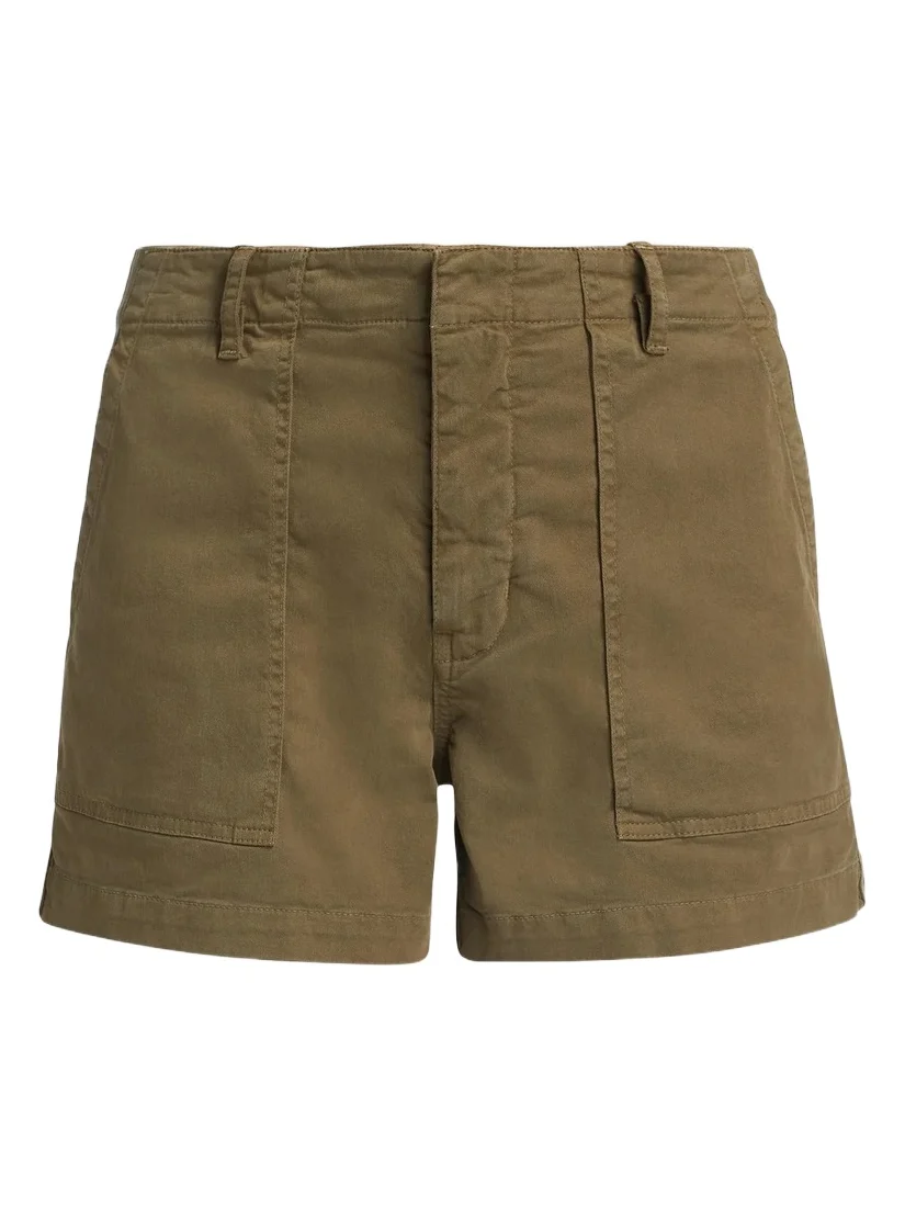 Nili Lotan Women's Utility Cotton Cargo Shorts