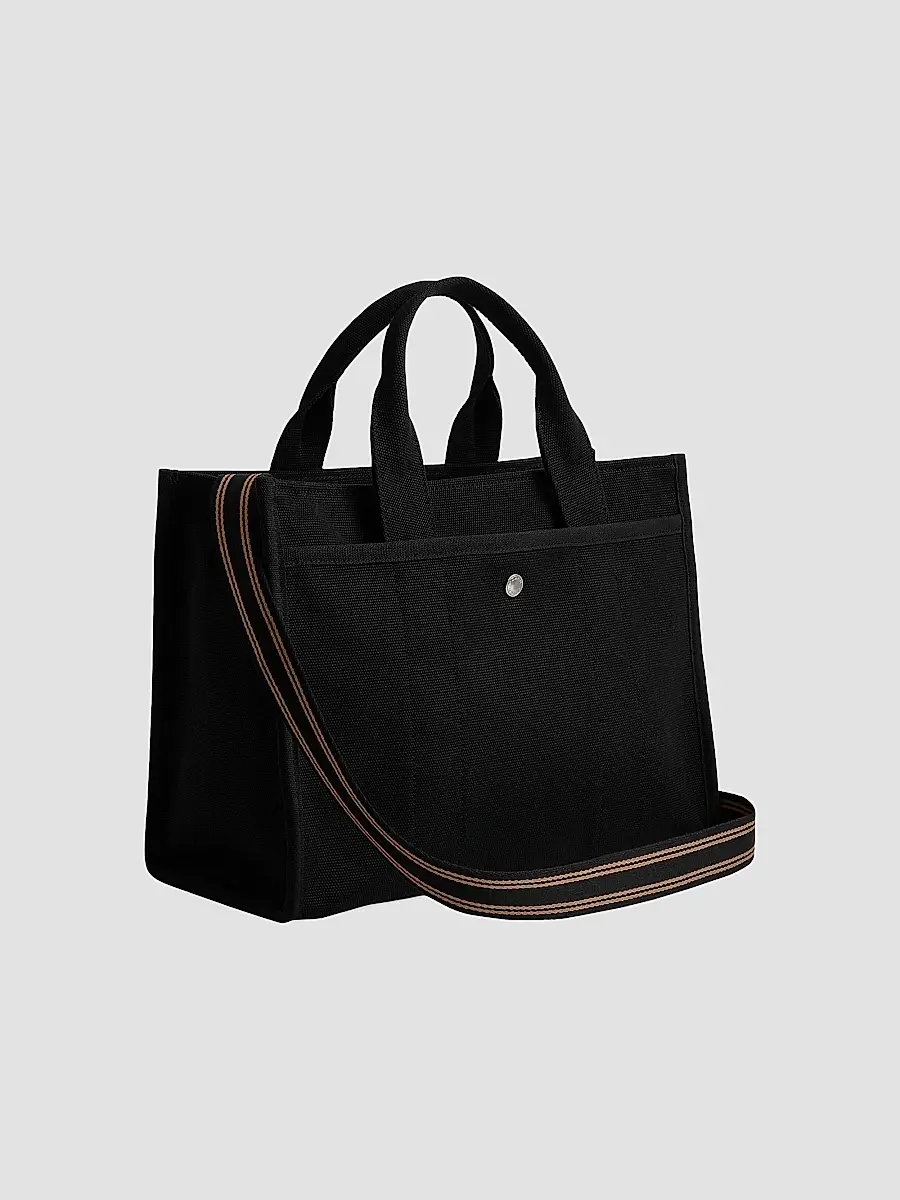 Coach Women's Cargo Canvas & Leather Tote Bag | Thumbnail 4 Coach Women's Cargo Canvas & Leather Tote Bag | Thumbnail 4