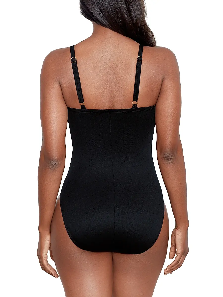 Miraclesuit Swim Women's Starr Gathered One-Piece Swimsuit | Thumbnail 4