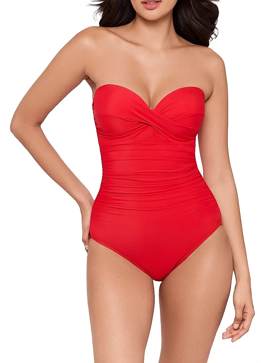 Miraclesuit Swim Women's Rock Solid Madrid One-Piece Swimsuit | Thumbnail 2 Miraclesuit Swim Women's Rock Solid Madrid One-Piece Swimsuit | Thumbnail 2