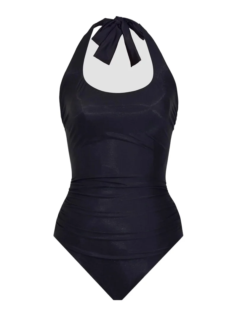 Miraclesuit Swim Women's Rock Solid Utopia Halter One-Piece Swimsuit
