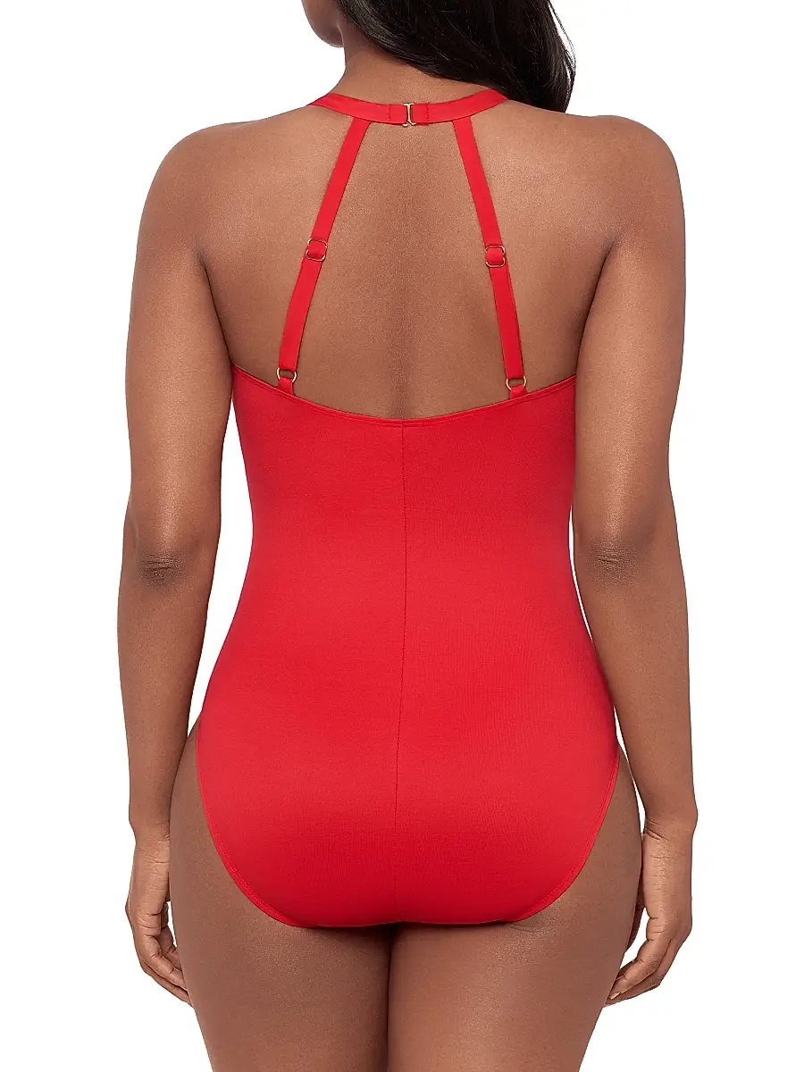 Miraclesuit Swim Women's Rock Solid Wrapsody One-Piece Swimsuit | Thumbnail 4 Miraclesuit Swim Women's Rock Solid Wrapsody One-Piece Swimsuit | Thumbnail 4