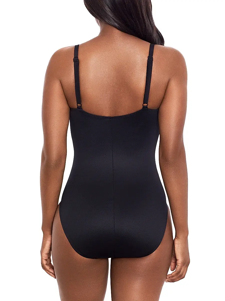 Miraclesuit Swim Women's Spectra Trifecta Colorblocked One-Piece Swimsuit | Thumbnail 4 Miraclesuit Swim Women's Spectra Trifecta Colorblocked One-Piece Swimsuit | Thumbnail 4