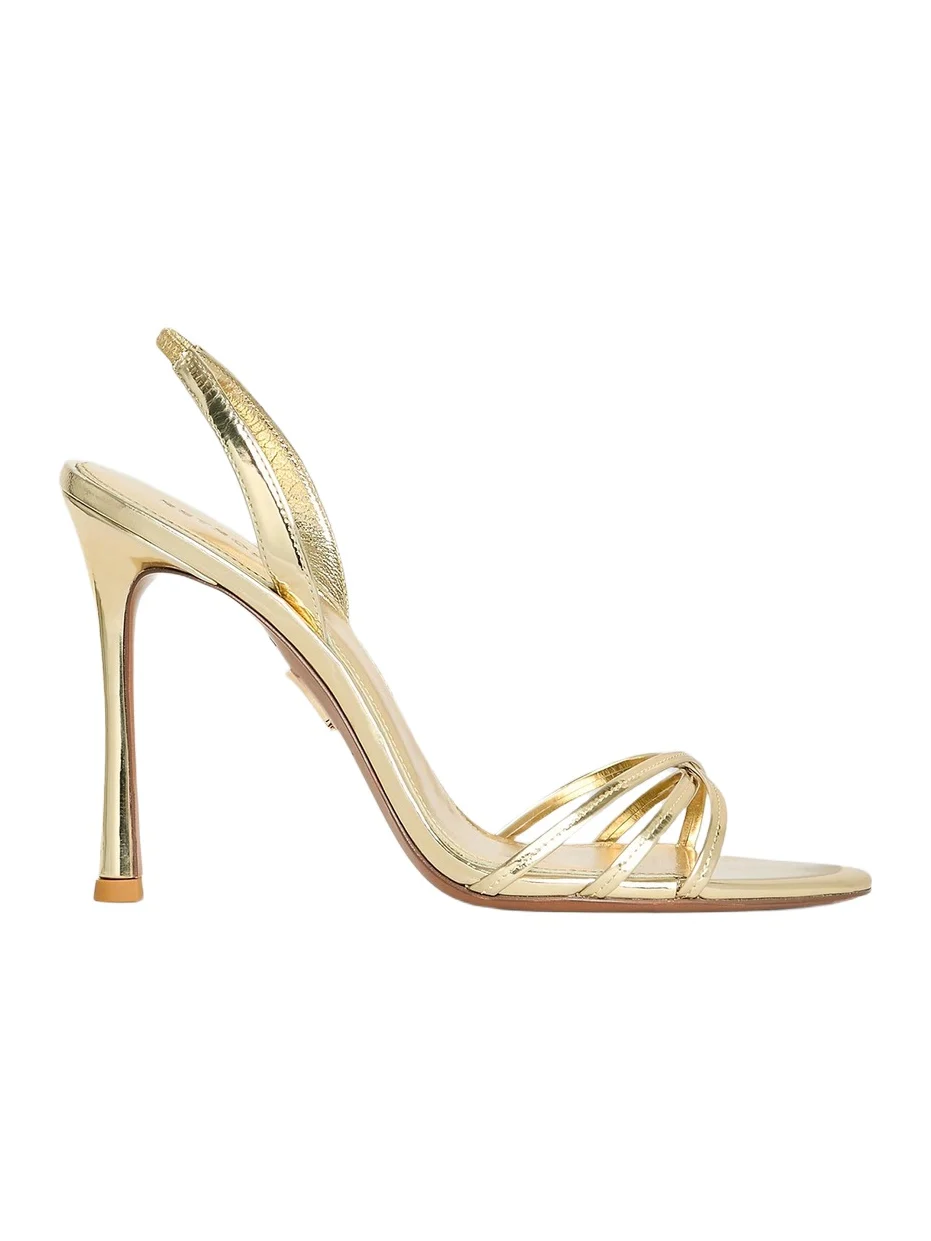 Women's Anabel 105MM Leather Slingback Sandals Women's Anabel 105MM Leather Slingback Sandals