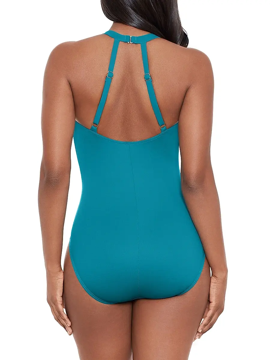 Miraclesuit Swim Women's Rock Solid Wrapsody One-Piece Swimsuit | Thumbnail 4 Miraclesuit Swim Women's Rock Solid Wrapsody One-Piece Swimsuit | Thumbnail 4