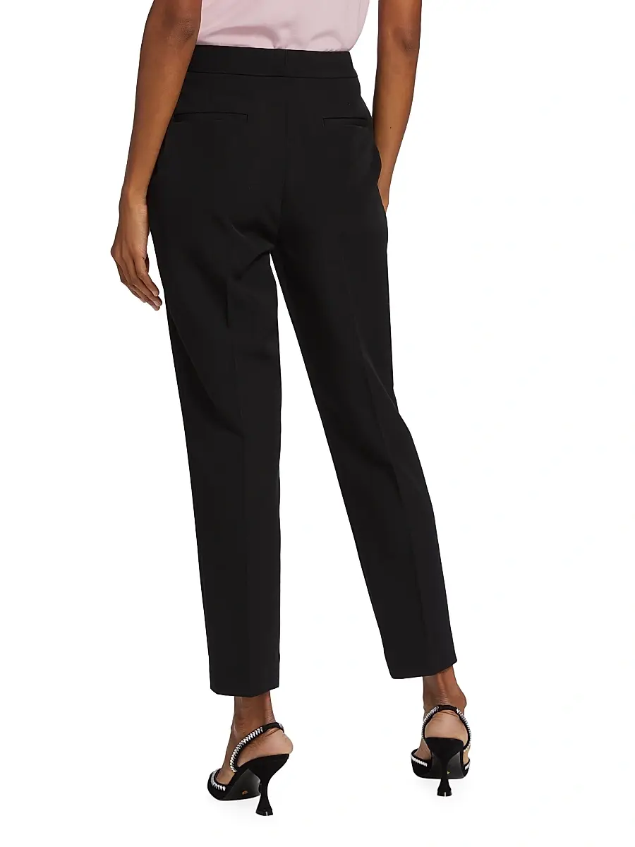 Elie Tahari Women's The Ava Straight-Leg Ankle Pants | Thumbnail 5 Elie Tahari Women's The Ava Straight-Leg Ankle Pants | Thumbnail 5