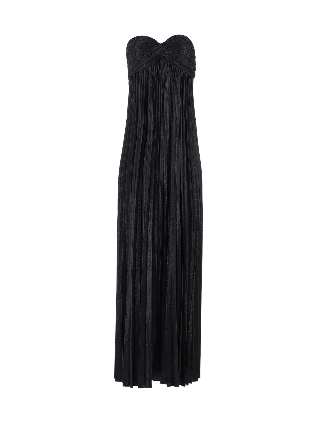 Women's Zoa Metallic Pleated Strapless Gown Women's Zoa Metallic Pleated Strapless Gown