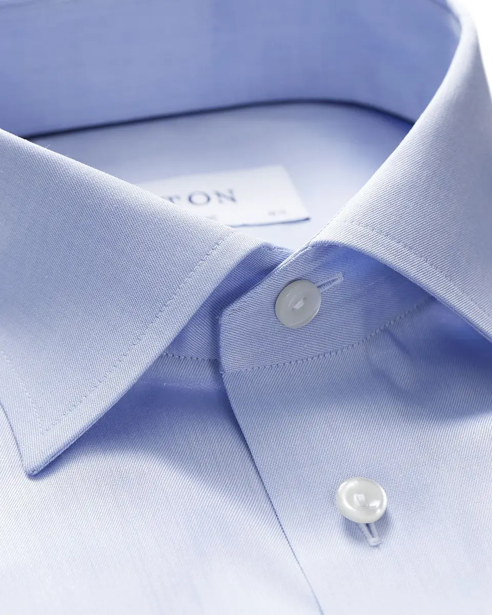 Eton Men's Classic-Fit Twill Dress Shirt | Thumbnail 2 Eton Men's Classic-Fit Twill Dress Shirt | Thumbnail 2