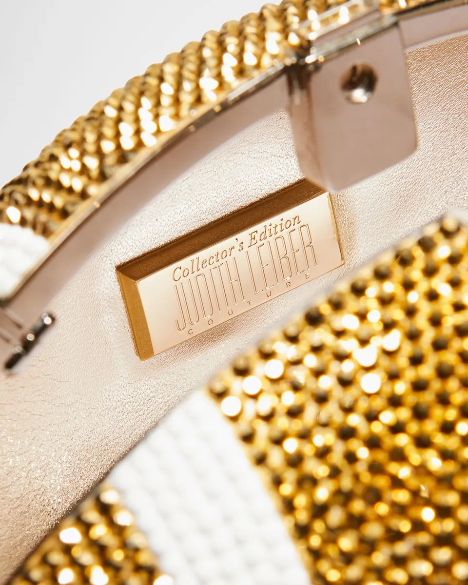 Judith Leiber Couture Crystal Football Minaudiere Bag | Thumbnail 6