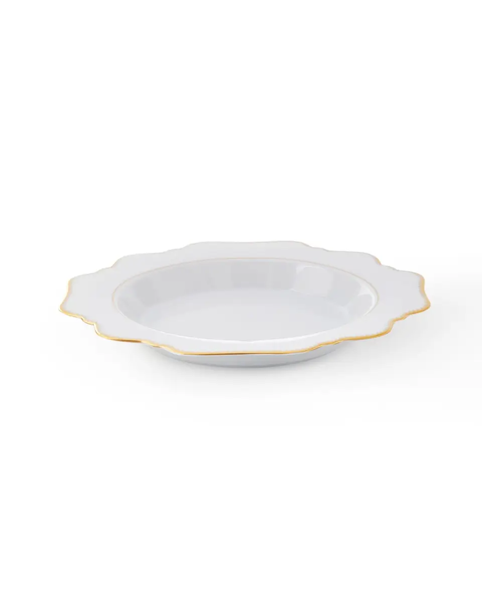 Anna Weatherley Simply Anna Antique Rimmed Soup Bowl | Thumbnail 2