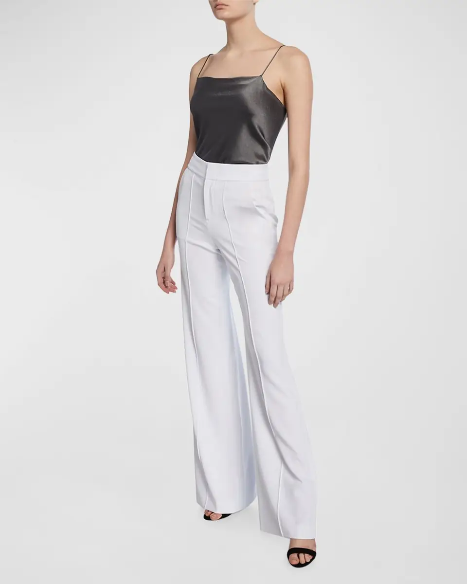 Alice + Olivia Dylan High-Waist Wide-Leg Pants | Thumbnail 2 Alice + Olivia Dylan High-Waist Wide-Leg Pants | Thumbnail 2