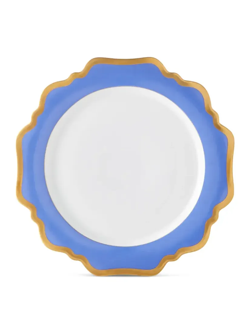 Anna Weatherley Indigo Rimmed Dinner Plate