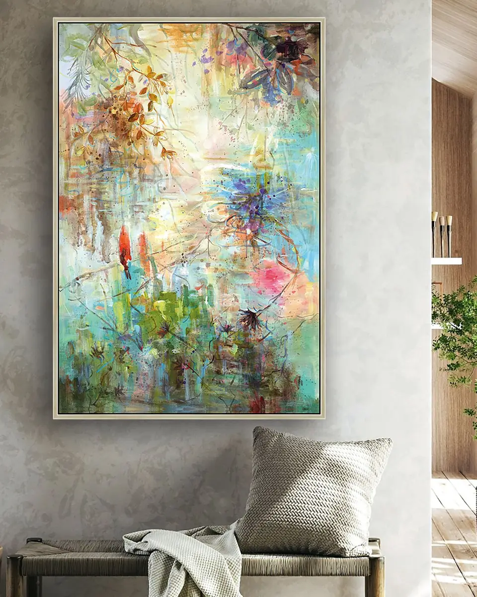 Prestige Arts "Spring Reflections" Giclee Canvas Art | Thumbnail 3 Prestige Arts "Spring Reflections" Giclee Canvas Art | Thumbnail 3