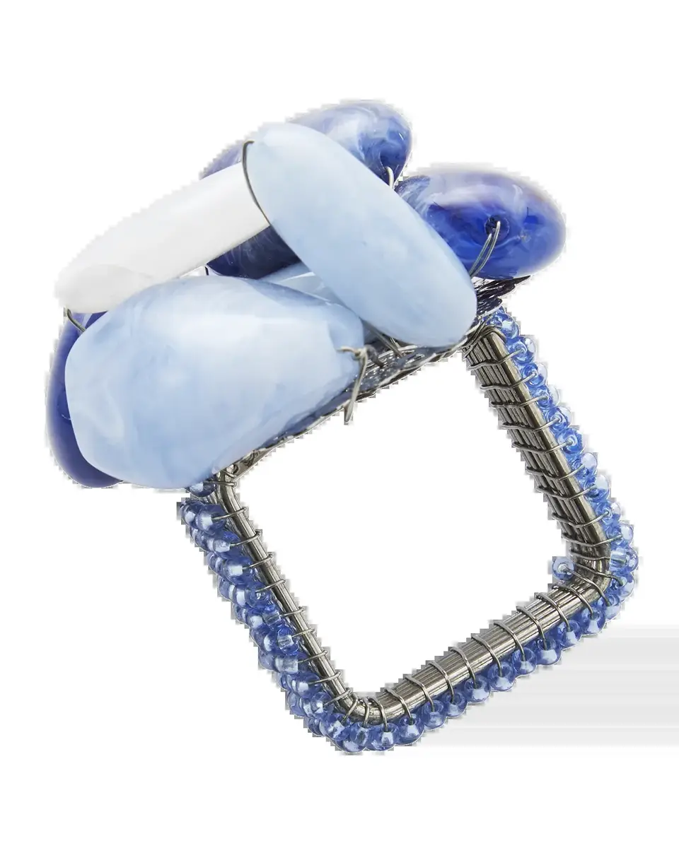 Kim Seybert Sea Stone Napkin Ring | Thumbnail 2 Kim Seybert Sea Stone Napkin Ring | Thumbnail 2