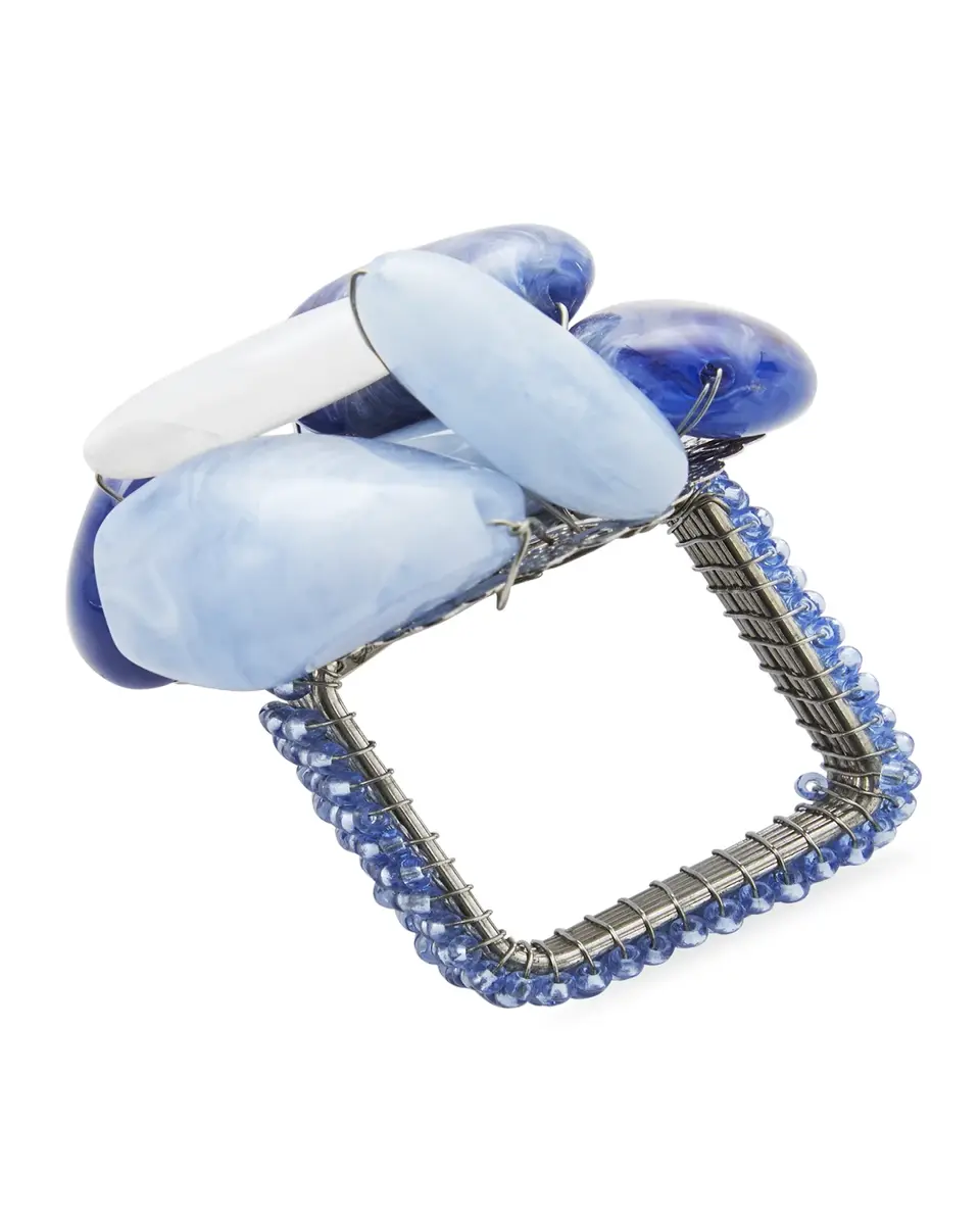 Kim Seybert Sea Stone Napkin Ring | Thumbnail 3 Kim Seybert Sea Stone Napkin Ring | Thumbnail 3