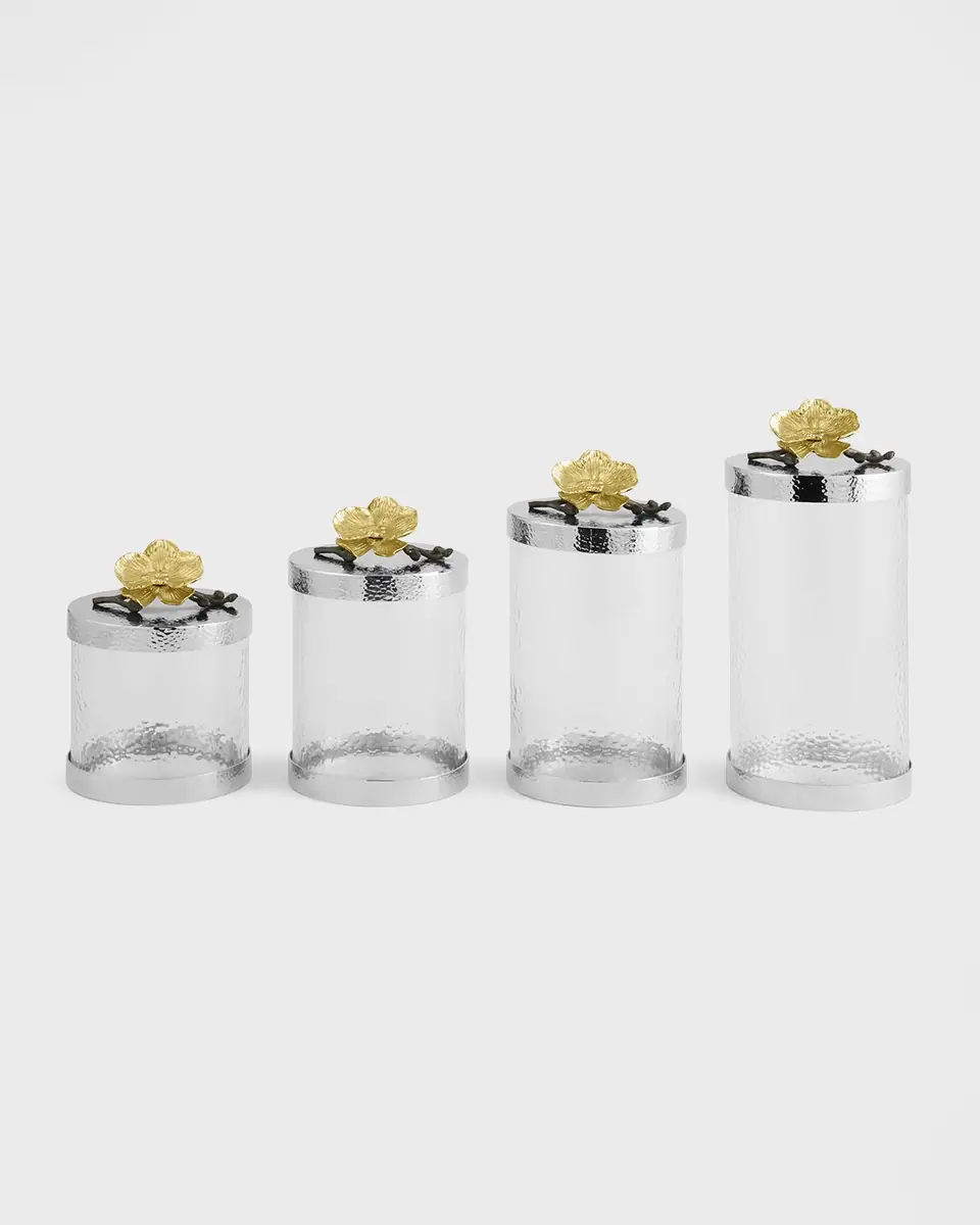 Michael Aram Gold Orchid Medium Canister | Thumbnail 6