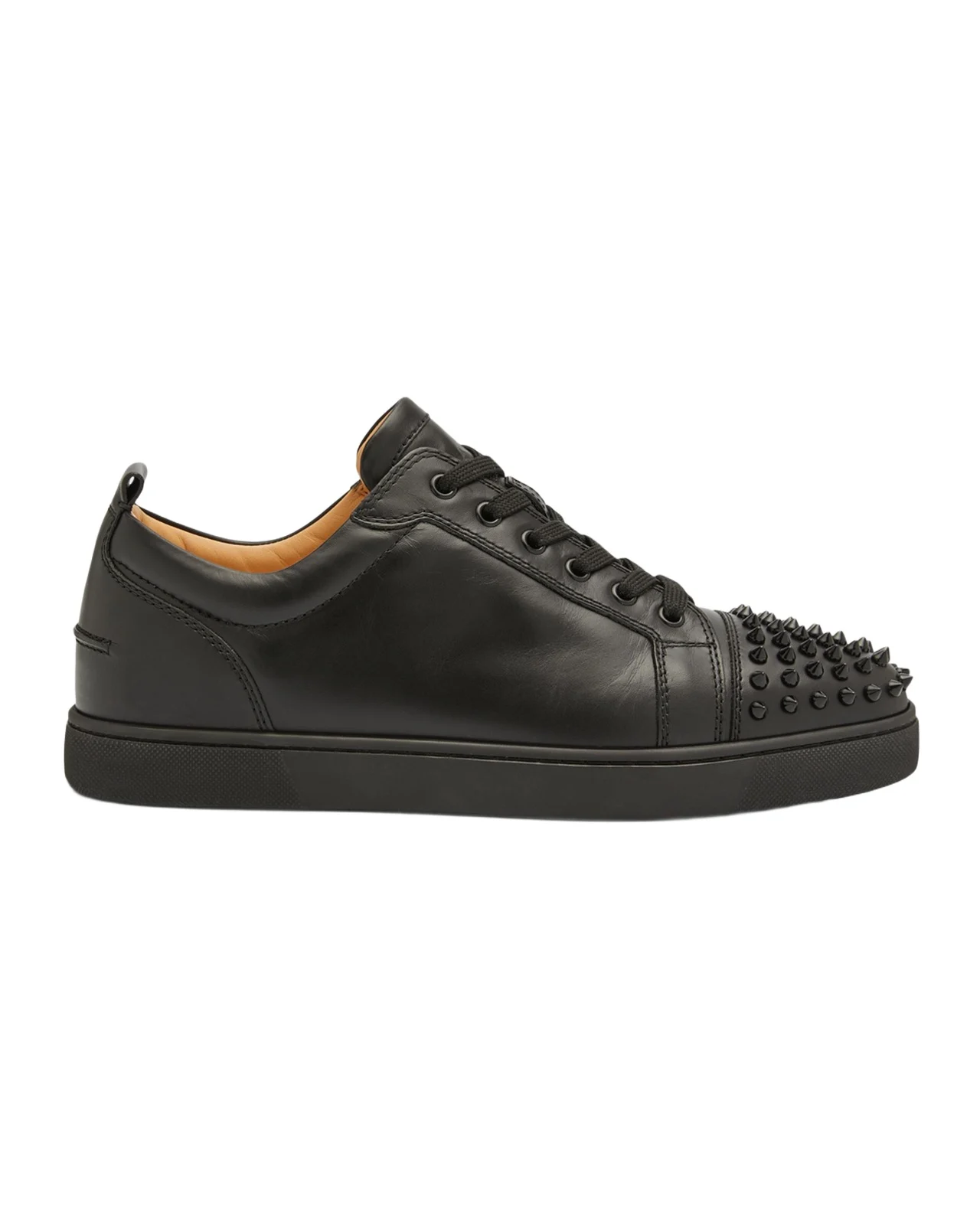 Christian Louboutin Men's Louis Junior Spiked Low-Top Sneakers