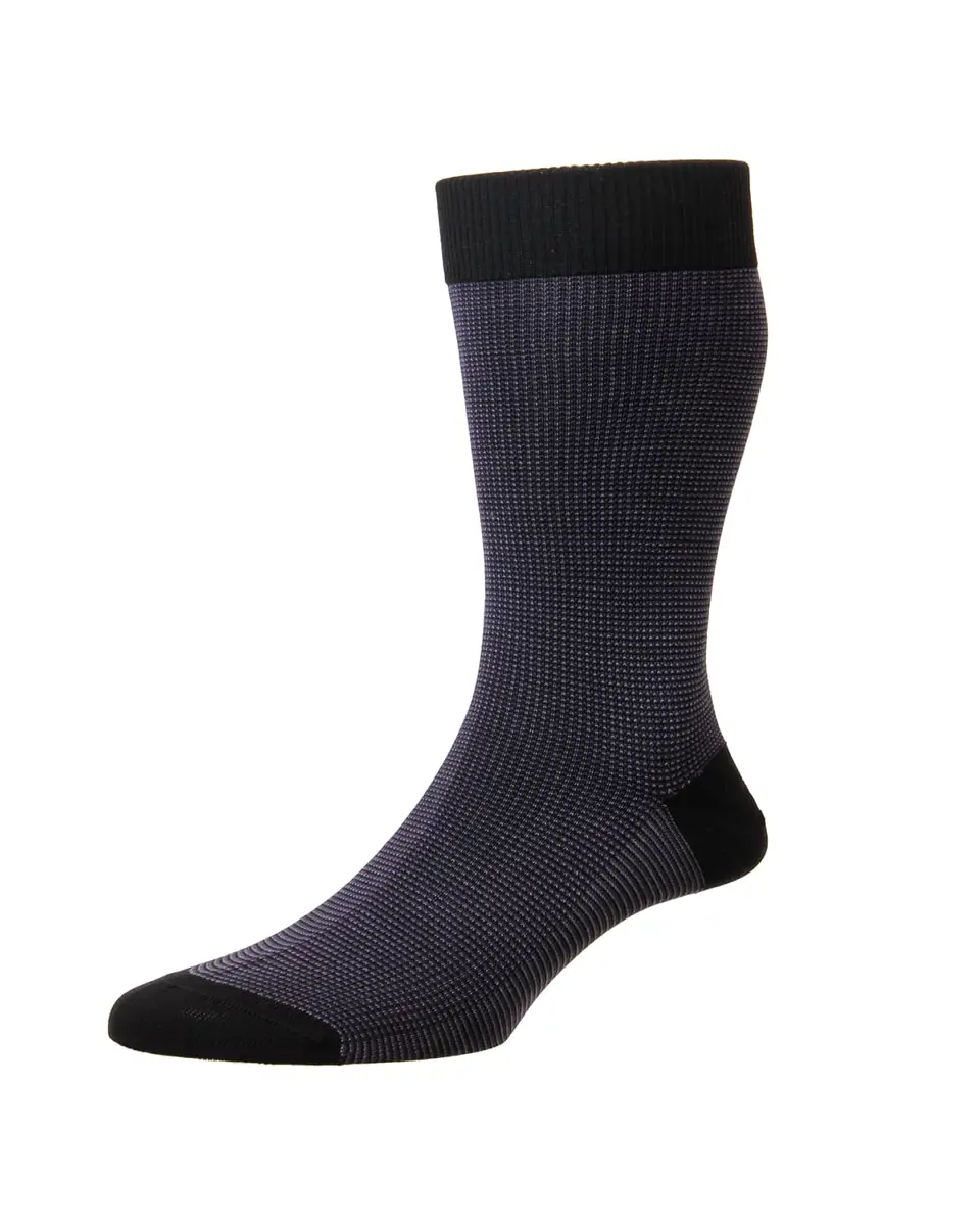 Pantherella Men's Tewkesbury Birdseye Socks | Thumbnail 3 Pantherella Men's Tewkesbury Birdseye Socks | Thumbnail 3