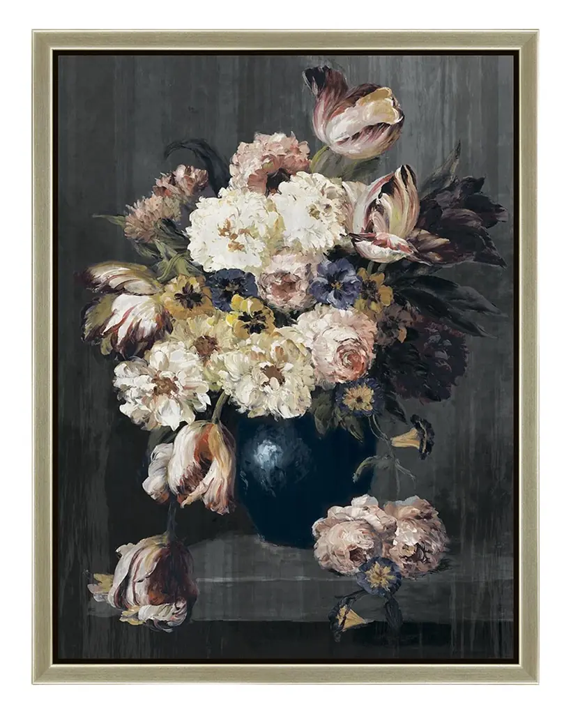 Prestige Arts "Vintage Floral I" Giclee Canvas Art